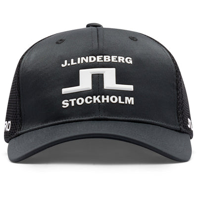 J.Lindeberg Golf Hat - JL Pro Cap - Black AW26