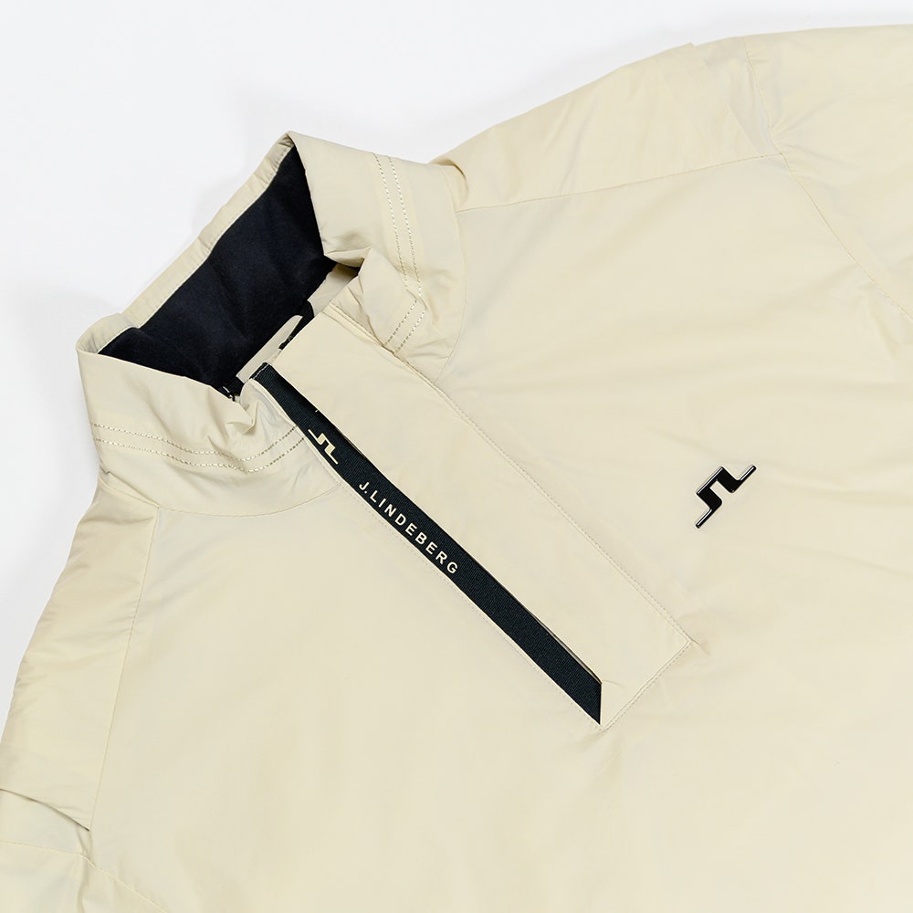 J.Lindeberg Golf Jacket - Aksel Padded SW Pro QZ - Moonbeam AW25
