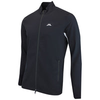 J.Lindeberg Golf Jacket - Bridge FZ Hybrid - Black AW26