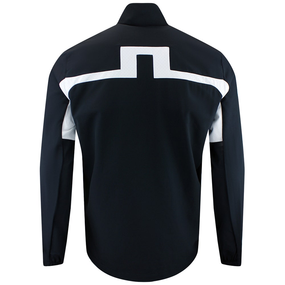 J.Lindeberg Golf Jacket - Bridge FZ Hybrid - Black AW26