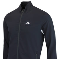 J.Lindeberg Golf Jacket - Bridge FZ Hybrid - Black AW26