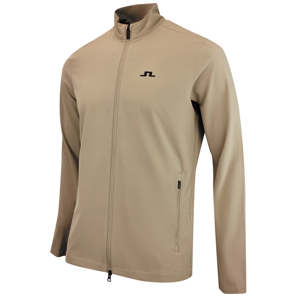 J.Lindeberg Golf Jacket - Bridge FZ Hybrid - Brindle AW26