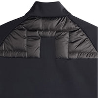 J.Lindeberg Golf Jacket - Heyden Quilted Hybrid FZ - Black AW26