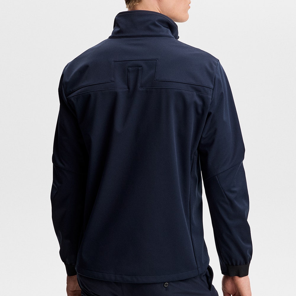 J.Lindeberg Golf Jacket - Johnny Softshell FZ - JL Navy AW26