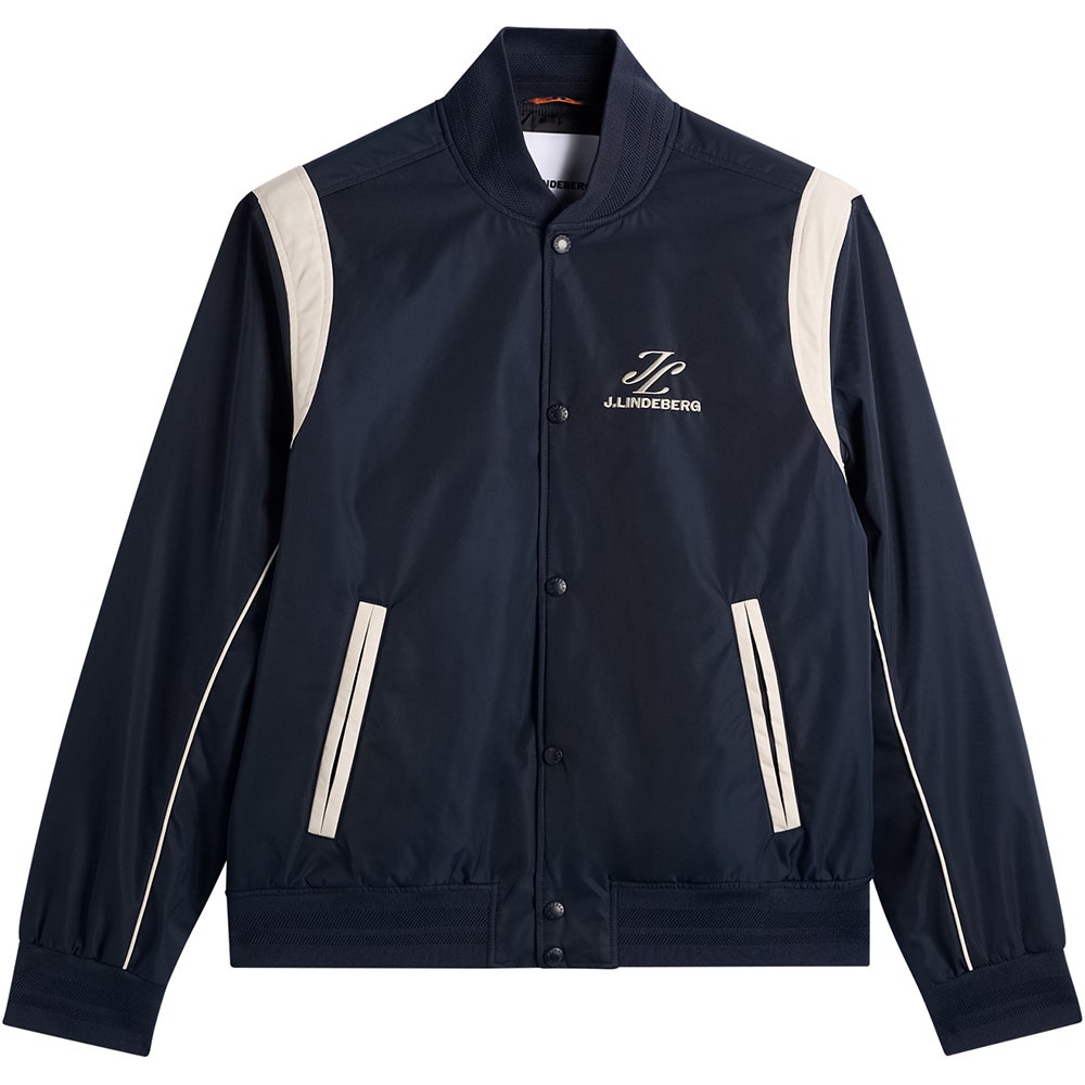J.Lindeberg Golf Jacket - Montana Padded Bomber - JL Navy AW26