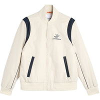 J.Lindeberg Golf Jacket - Montana Padded Bomber - Moonbeam AW26