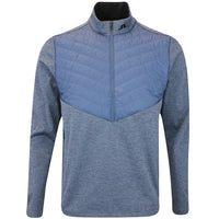 J.Lindeberg Golf Jacket - Raph Quilt Hybrid HZ - V Indigo Mel. AW25