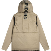 J.Lindeberg Golf Jacket - Solarcore Hybrid FZ - Brindle AW26