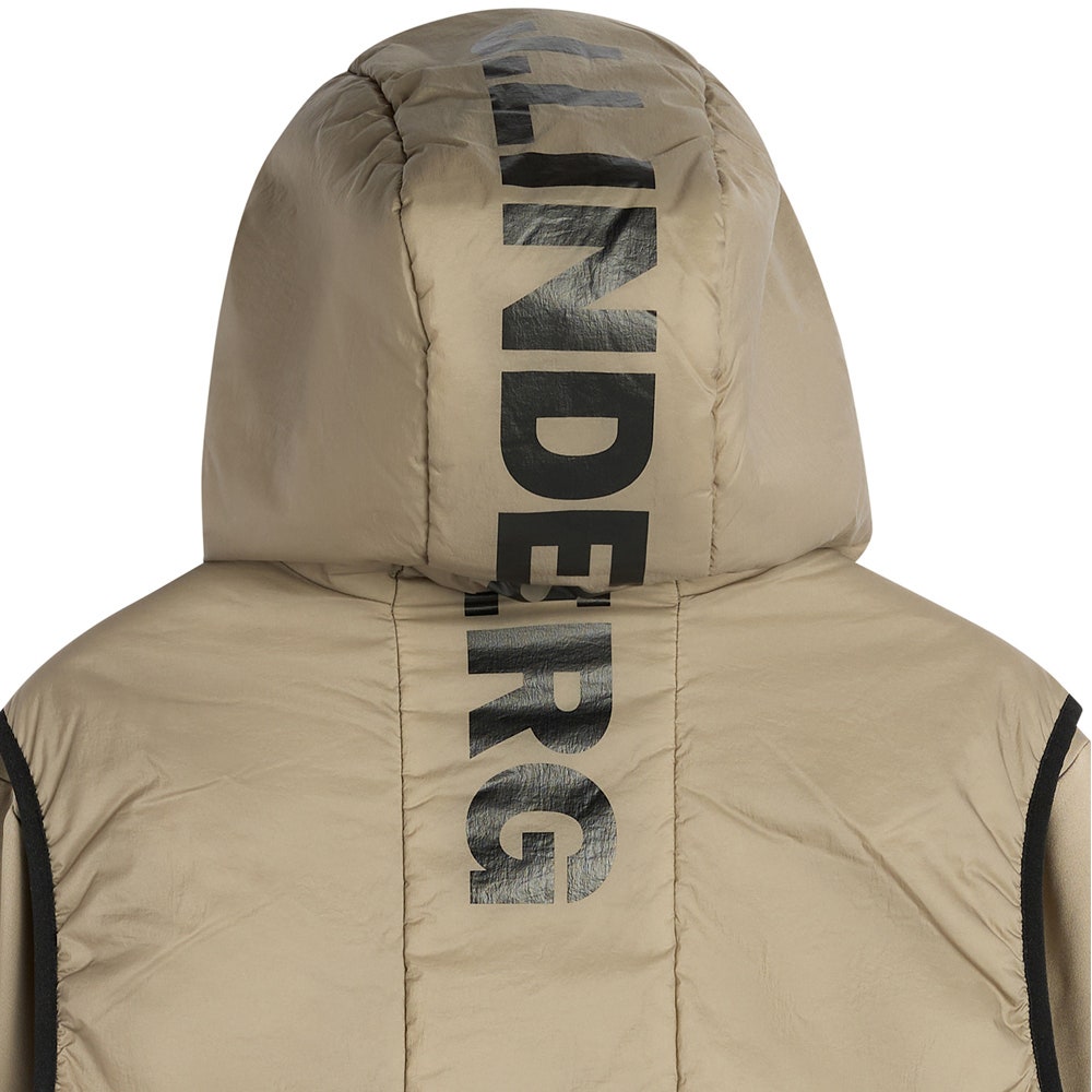 J.Lindeberg Golf Jacket - Solarcore Hybrid FZ - Brindle AW26