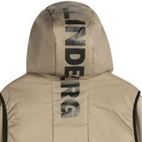 J.Lindeberg Golf Jacket - Solarcore Hybrid FZ - Brindle AW26