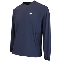 J.Lindeberg Golf Jacket - Waren Windbreaker Crew Neck - JL Navy AW26