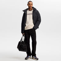 J.Lindeberg Golf Jumper - Alpha Graphic Crew Neck - Moonbeam AW26