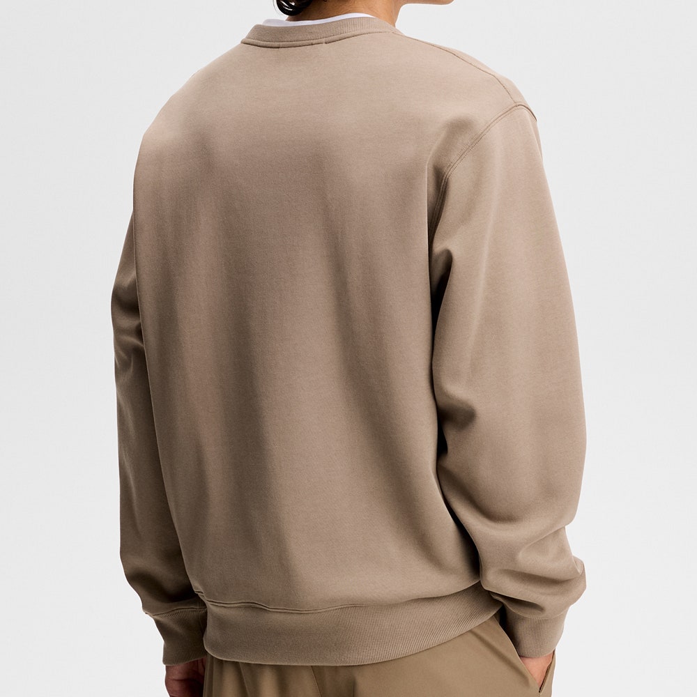 J.Lindeberg Golf Jumper - Club Crew Neck - Brindle SS26