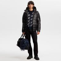J.Lindeberg Golf Jumper - Denny Jacquard Cardigan - JL Navy AW26