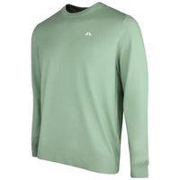 J.Lindeberg Golf Jumper - Henry Knitted Crew Neck - Hedge Green SS26