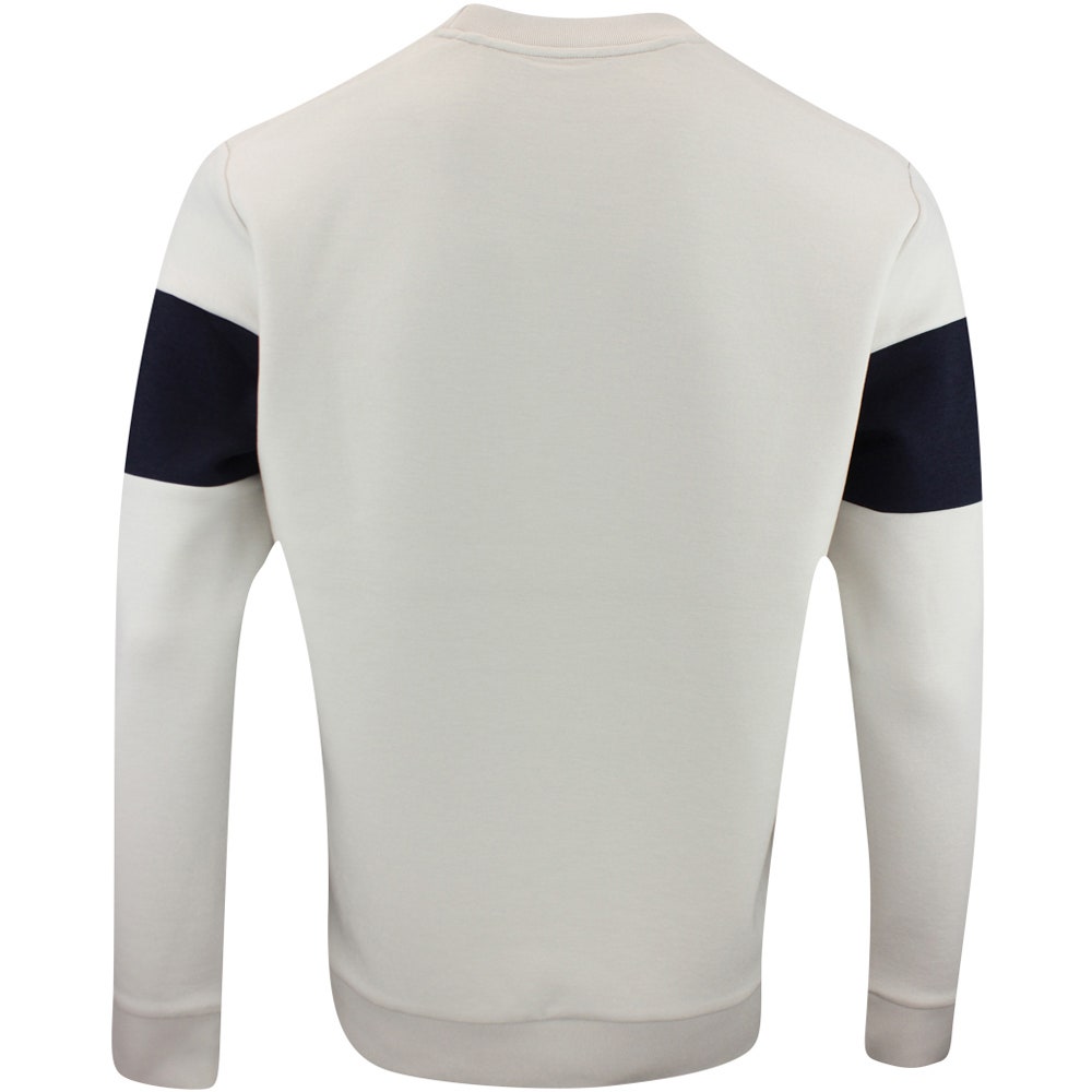 J.Lindeberg Golf Jumper - Kameron Crew Neck Sweater - Moonbeam AW24