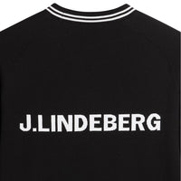 J.Lindeberg Golf Jumper - Kenny Windbreaker Knit - Black AW26