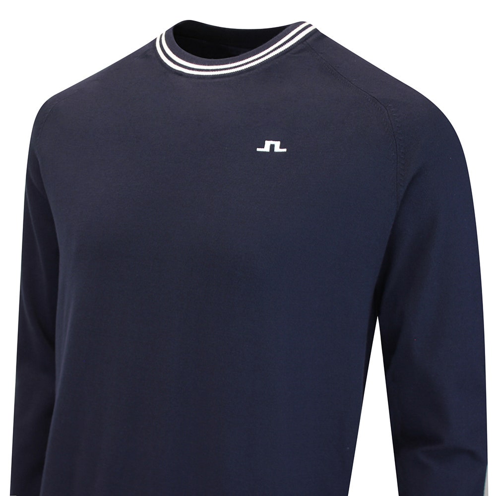 J.Lindeberg Golf Jumper - Kenny Windbreaker Knit - JL Navy AW26