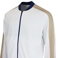 J.Lindeberg Golf Mid Layer - Bexter FZ Track Jacket - White SH26
