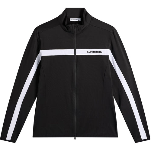 J.Lindeberg Golf Mid Layer - Jarvis FZ Mid - Black AW26