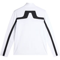 J.Lindeberg Golf Mid Layer - Jarvis FZ Mid - White AW26