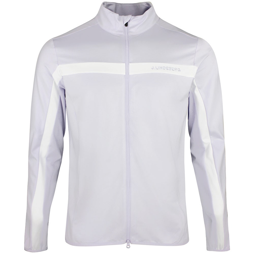 J.Lindeberg Golf Mid Layer - Jarvis FZ - Purple Heather AW26