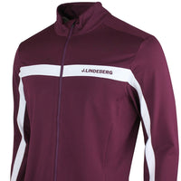 J.Lindeberg Golf Mid Layer - Jarvis FZ - Winetasting AW26
