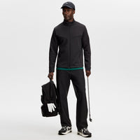 J.Lindeberg Golf Mid Layer - Maclean HZ Mid - Black AW26