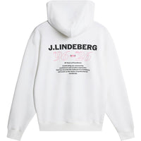 J.Lindeberg Golf Pullover - 30Y Callan Hoodie - White SH26