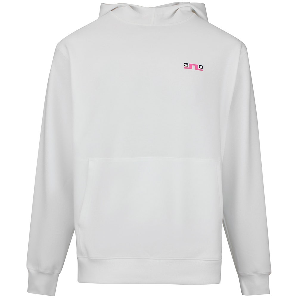 J.Lindeberg Golf Pullover - 30Y Callan Hoodie - White SH26