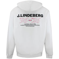 J.Lindeberg Golf Pullover - 30Y Callan Hoodie - White SH26
