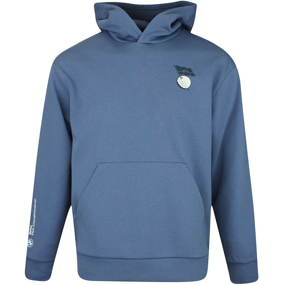 J.Lindeberg Golf Pullover - Billy Hoodie DPWT - Vintage Indigo AW25