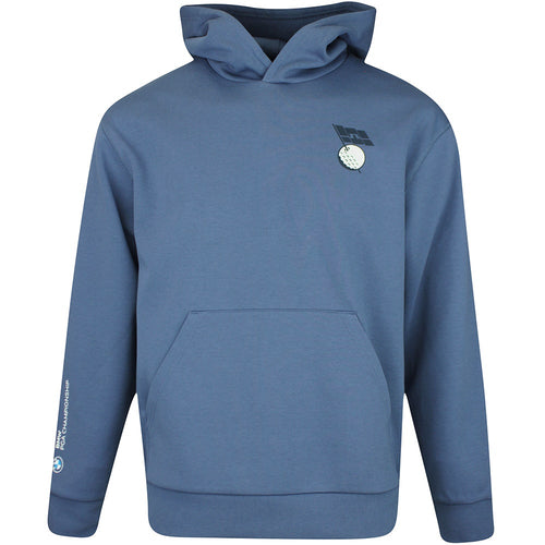 J.Lindeberg Golf Pullover - Billy Hoodie DPWT - Vintage Indigo AW25
