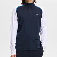 J.Lindeberg Golf Pullover - Blake QZ - JL Navy SS26