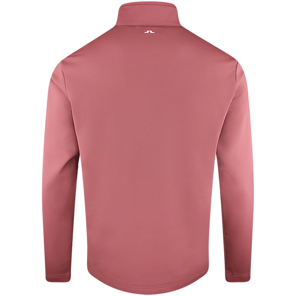 J.Lindeberg Golf Pullover - Clide QZ - Apple Butter SS26