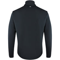 J.Lindeberg Golf Pullover - Clide QZ - Black SS26
