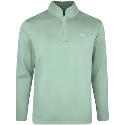 J.Lindeberg Golf Pullover - Clide QZ - Hedge Green SS26