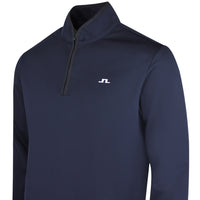 J.Lindeberg Golf Pullover - Clide QZ - JL Navy SS26