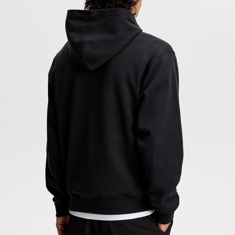 J.Lindeberg Golf Pullover - Club Hoodie - Black SS26