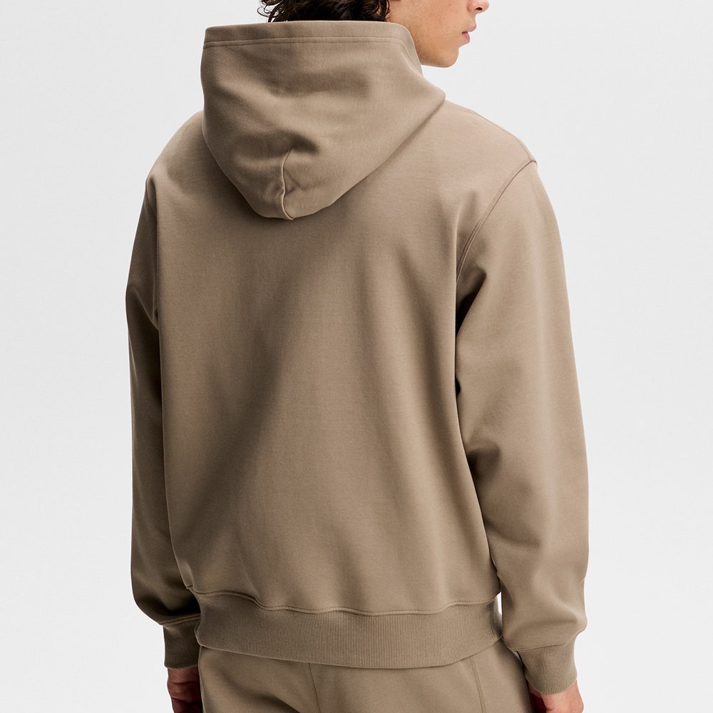 J.Lindeberg Golf Pullover - Club Hoodie - Brindle SS26