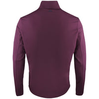 J.Lindeberg Golf Pullover - Finn QZ Mid - Winetasting AW26