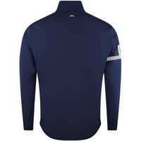 J.Lindeberg Golf Pullover - Heath Strike QZ - JL Navy SS26