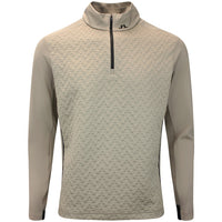 J.Lindeberg Golf Pullover - Lassy QZ Mid - Brindle AW26