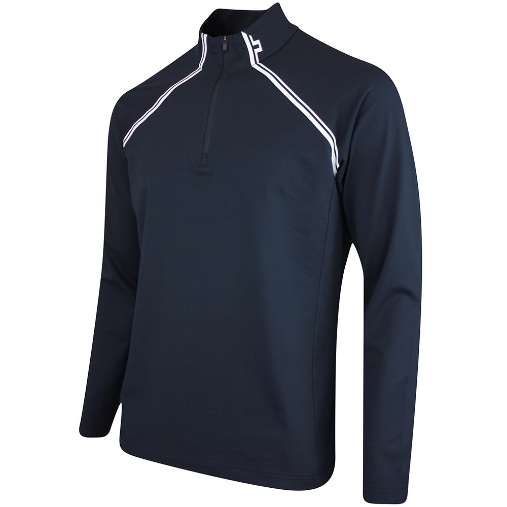 J.Lindeberg Golf Pullover - Players QZ Mid - JL Navy PS26