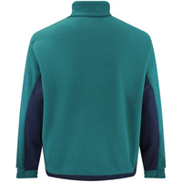J.Lindeberg Golf Pullover - Quinn Fleece Hybrid QZ - Forest Biome AW26
