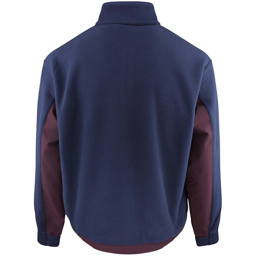J.Lindeberg Golf Pullover - Quinn Fleece Hybrid QZ - JL Navy AW26