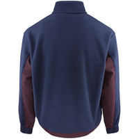 J.Lindeberg Golf Pullover - Quinn Fleece Hybrid QZ - JL Navy AW26