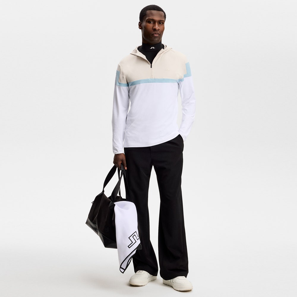 J.Lindeberg Golf Pullover - Sole Hoodie - Moonbeam SS26