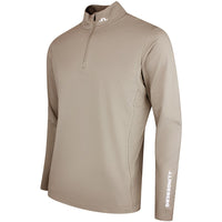 J.Lindeberg Golf Pullover - Tour Tech QZ - Brindle SS26