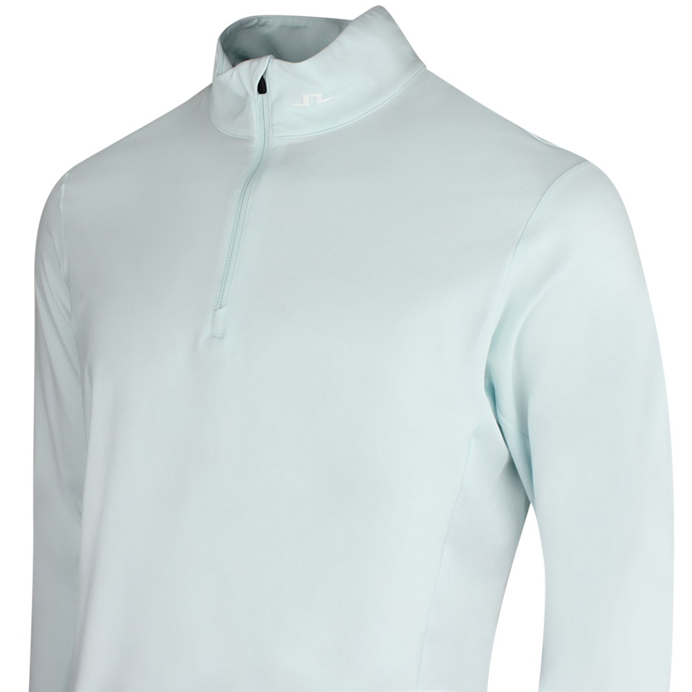 J.Lindeberg Golf Pullover - Tour Tech QZ - Sky Light SS26